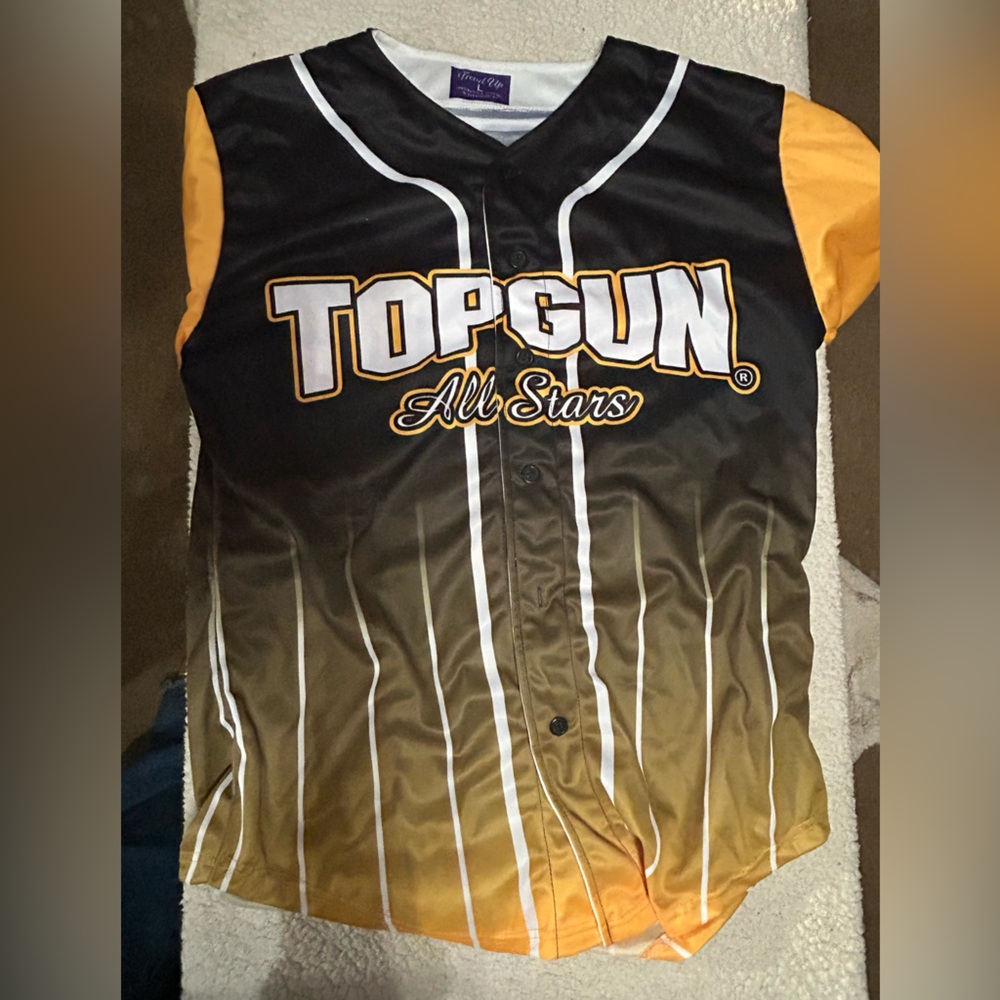 Top Gun All Stars Black and Gold Jersey